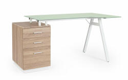 SALERNO modern íróasztal - 150cm - tölgy (BIZ-0710560)