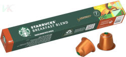 Starbucks Breakfast Blend by NESPRESSO Medium Roast 10db 56g