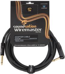 Soundsation Wiremaster WM-ICPJJ6 - Cablu claviatura, jack 6.3mm - jack 90 grade 6.3 mm, lungime 6 metri
