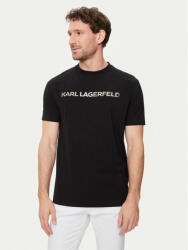 Karl Lagerfeld Póló 755053 542221 Fekete Regular Fit (755053 542221)
