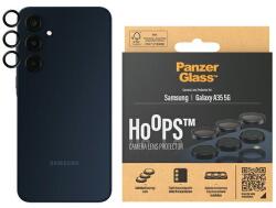 Panzer Hoops kamera lencse védő fólia Samsung Galaxy A35 5G - fekete szegéllyel