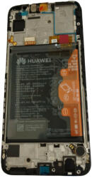 Huawei P Smart 2020 fekete LCD + érintőpanel kerettel, akkumulátorral - bluedigital