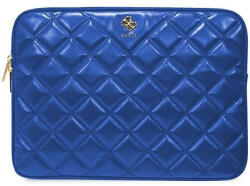 GUESS GUCS14ZPSQSSGB Quilted 4G 14" notebook táska - kék