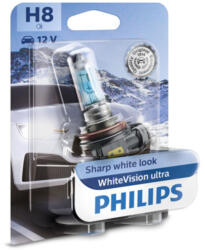 Philips Bec Far H8 PGJ19-1 35W 12V Philips White Vision Ultra (12360WVUB1)