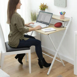 InnovaGoods Összecsukható iróasztal polccal Tablezy InnovaGoods (V0103260)