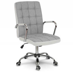 Sofotel Benton szövet irodai szék, szürke és fehér (2455)