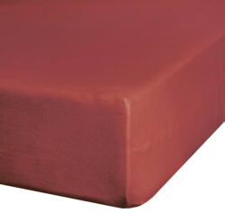  Dina pamut-szatén lepedő Piros 220x210 cm