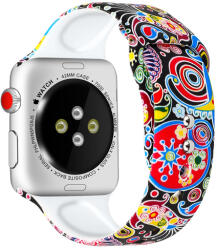 4wrist Curea din silicon pentru Apple Watch - Colourful 42/44/45/49 mm