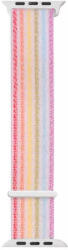 4wrist Curea din textil pentru Apple Watch - lumină rainbow 42/44/45/49 mm