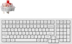 Keychron K4 Pro White Hot-Swappable Full-Size K Red Switch(K4P-O1)