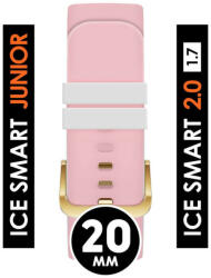 Ice Watch ICE smart junior 2.0, 1, 70 - Rózsaszín, arany szilikon szíj - 022316) (022316)
