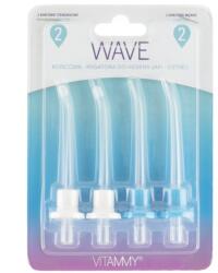 Vitammy Vitammy, 4 tartalék készlet Wave, Transparent szájzuhanyhoz (TOW004543)