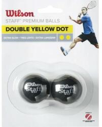 Wilson Staff Squash 2 Ball Dbl Yel Dot (5652007506)