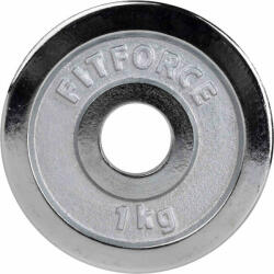 Fitforce Disc Greutate 1kg Crom 30mm (6731036980)