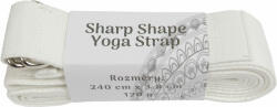 Sharp Shape Yoga Strap White (123442)