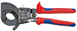 KNIPEX Kábelvágó 250 mm 95 31 250 - csiszolt fej, műanyag hüvelyek