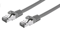 C-TECH Patchkábel Cat7, S/FTP, szürke, 5m (CB-PP7-5)