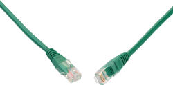 SOLARIX patch kábel CAT5E UTP PVC 1m zöld, nem szaggatható, nem csúszásbiztos (28350109)