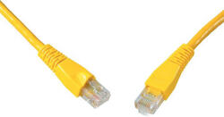 SOLARIX patch kábel CAT6 UTP PVC 3m sárga gubancgátló kábel (28640309)
