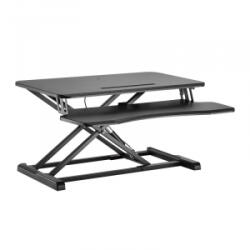 LogiLink ülő-álló asztal billentyűzet tálcával fekete (EO0033)