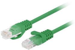 Lanberg Patch kábel CAT. 5E UTP 0.25M zöld Fluke Passed (PCU5-10CC-0025-G)