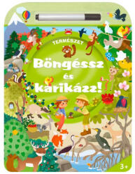 Napraforgó könyvkiadó Böngéssz és karikázz! - Természet - letörölhető táblafilces foglalkoztató (962785)