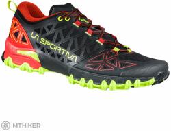La Sportiva Bushido II cipő, fekete/goji (EU 45.5) Férfi futócipő