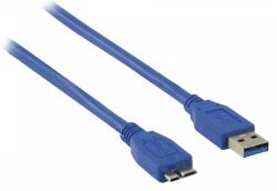 Valueline VLCP61500L10 USB 3.0 M- USB micro-B M Adatkábel 1m Kék (VLCP61500L10) (VLCP61500L10)