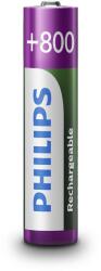 Philips újratölthető AAA elem 2db (R03B2A80/10) (R03B2A80/10) (R03B2A80/10)