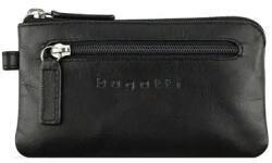 BUGATTI Кожен калъф за ключове Bugatti Super Slim, черен (49 1906 01)