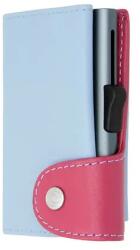 C-SECURE Картодържател C-SECURE XL с портфейл и монетник, Ice/ Cherry/ Grey cardholder (XL-COIN-WCH001-LBL-PI-GY)