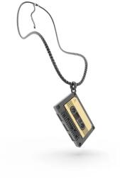 Metalmorphose Колие с медальон Metalmorphose Music cassette necklace (MTMJ311-01)