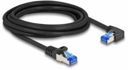 Delock S/FTP CAT6A Patch Cable 3m - negru (80224) (80224)