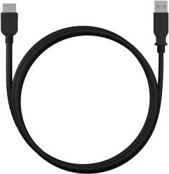 YENKEE YCU 014 BK USB Type-A apa - USB Type-A anya 2.0 Hosszabbító kábel - Fekete (1.5m) (YCU 014 BK) (YCU 014 BK)