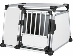 TRIXIE Trixie Cușcă de transport din aluminiu pentru câini, pentru mașină L 90 x 64 x 78 cm