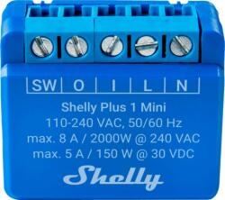 Shelly Plus 1 Mini Gen3 Intelligens relé (SHELLY_PLUS_1_MINI_G3)