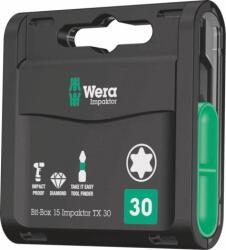 Wera Bit-Box 15 Impaktor TX 30 Bitkészlet (15 db/csomag) (05057776001)