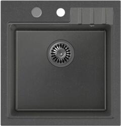 Quadron Peter chiuveta graniteq 50x52 cm negru HCQP5052CZK (HCQP5052CZK) Chiuveta