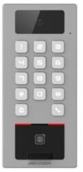 Hikvision DS-K1T502DBFWX-C Önálló beléptető terminál, Mifare kártya és ujjlenyomat olvasóval és billentyűzettel (DS-K1T502DBFWX-C) - digipont