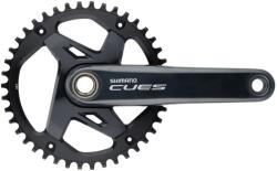 Shimano Cues FC-U8000-1 Linkglide integrált tengelyes hajtómű, 42T, 1x9s, 1x10s, 1x11s, 175 mm, szürke