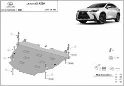 Scut Protection Lexus NX AZ20, 2021-2024 - Acél Motorvédő lemez