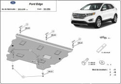 Scut Protection Ford Edge, 2014-2021 - Acél Motor, váltó és hűtővédő lemez