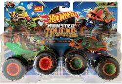 Mattel Hot Wheels Monster Trucks: Demolition Doubles Duck N'Roll vs Piran-Ahhhh 2db-os monster kisautó szett 1/64 - Mattel (FYJ64/HWN54)