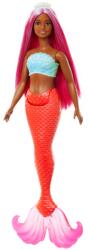 Mattel Barbie Dreamtopia: Sellő baba rózsaszín hajjal és korallszínű uszonnyal - Mattel (HRR02/HRR04) - innotechshop