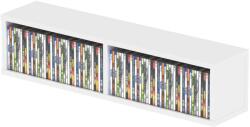Glorious CD Box 90 White CD lemez tartó bútor (Fehér)