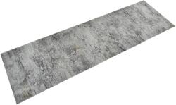 vidaXL mosható betonmintás bársony konyhaszőnyeg 60 x 180 cm (136571)