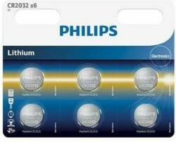 Philips Baterii Philips CR2032P6/01B 3 V Baterii de unica folosinta