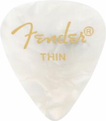 Fender Premium Celluloid Picks 351 Shape -12 Pack White Moto