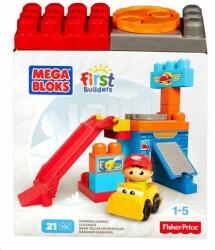 Mattel Mega Bloks Pörgő-forgó garázs játékszett (DKX85)