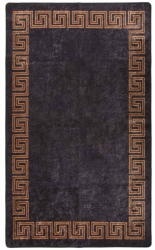 vidaXL fekete-arany mosható csúszásgátló szőnyeg 120 x 170 cm 373982